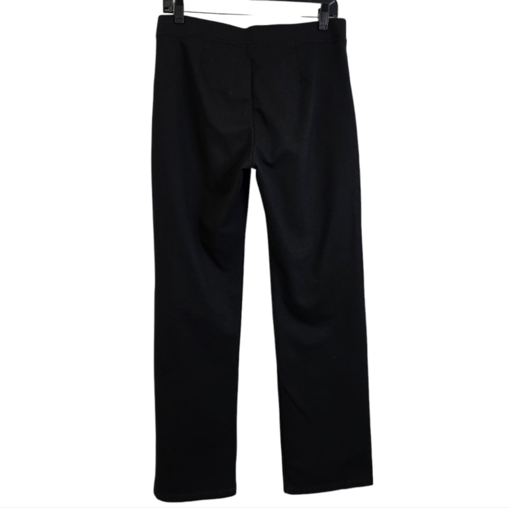 Eileen Fisher jersey knit mid rise straight leg Pants